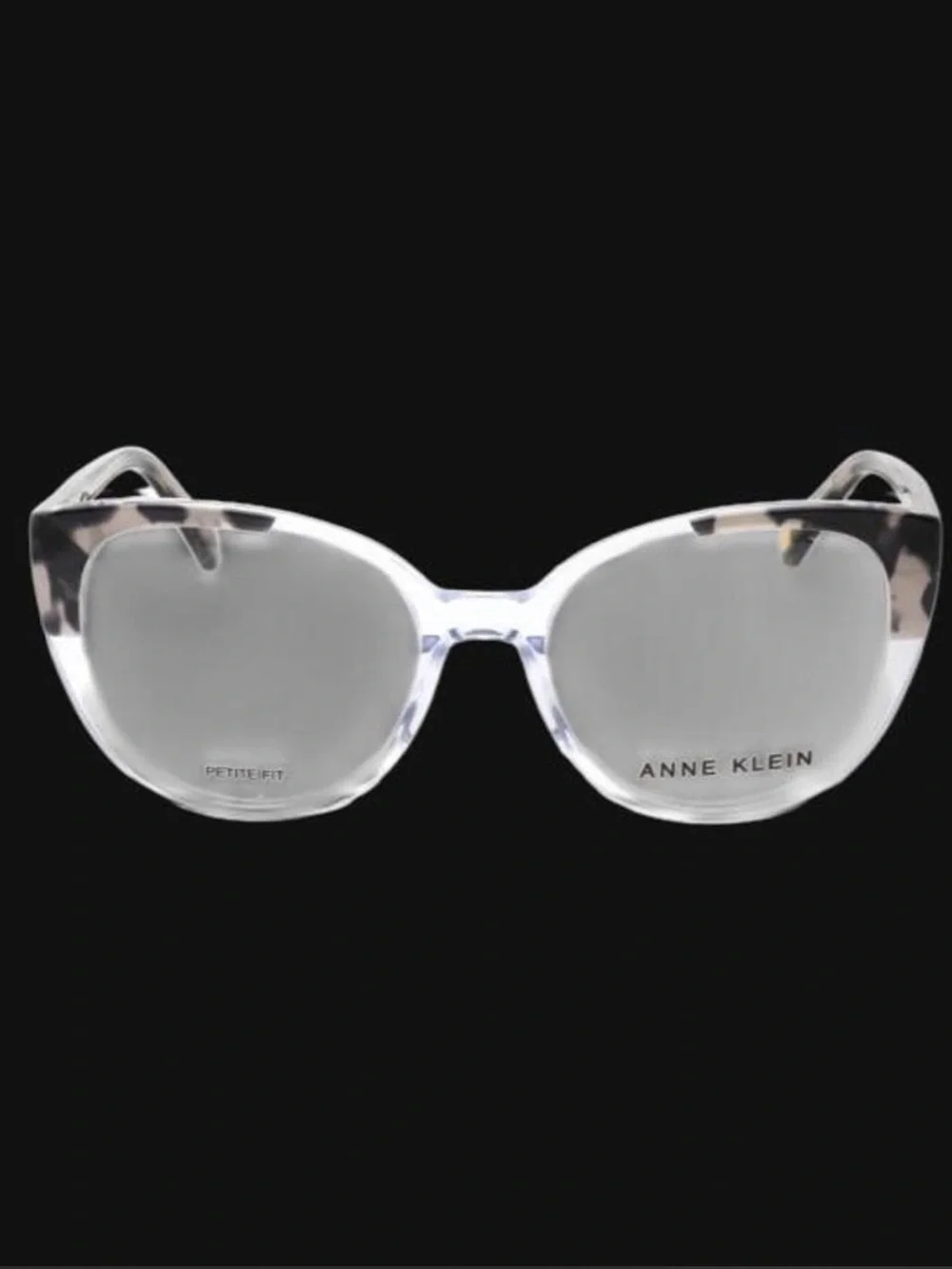 Anne Klein AK5092 eyeglasses in a grey crystal cat-eye design